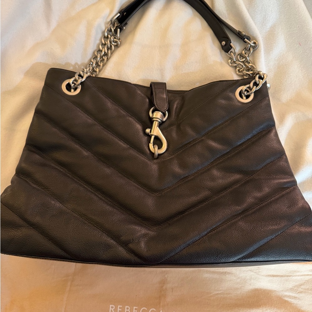 Rebecca Minkoff Edie Black Shoulder Bag